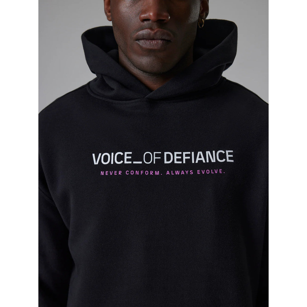 Voice Of Defiance Neighbourhood [Lost In The Moment] Hoody Black