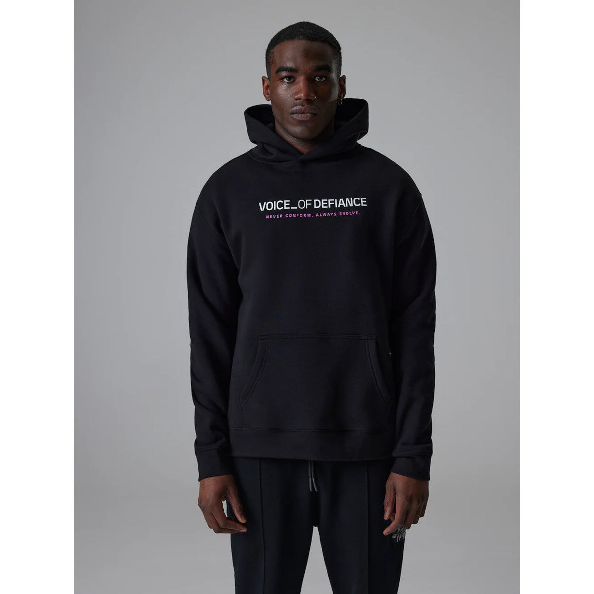 Voice Of Defiance Neighbourhood [Lost In The Moment] Hoody Black