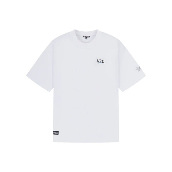 Voice Of Defiance White Lines Cherry T-Shirt White