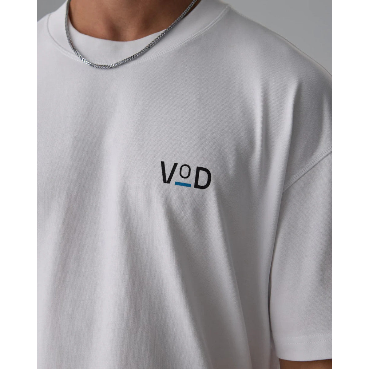 Voice Of Defiance White Lines Cherry T-Shirt White