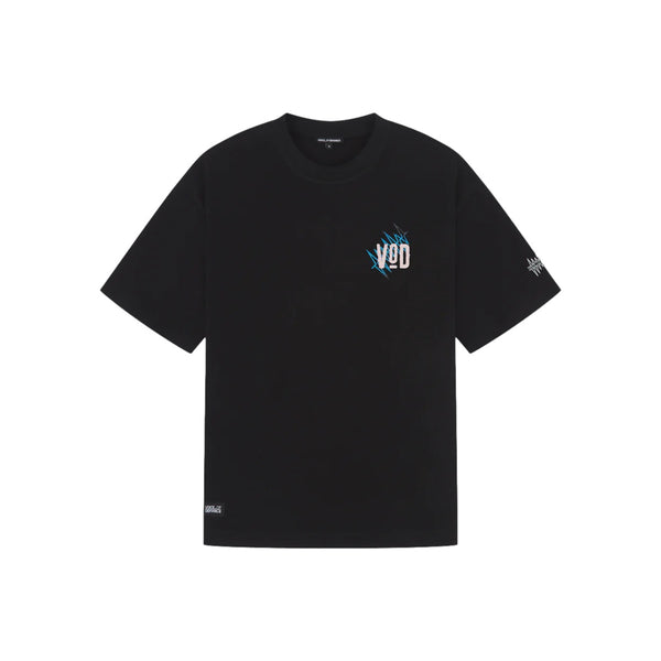 Voice Of Defiance White Lines [Y25VOD] T-Shirt Black