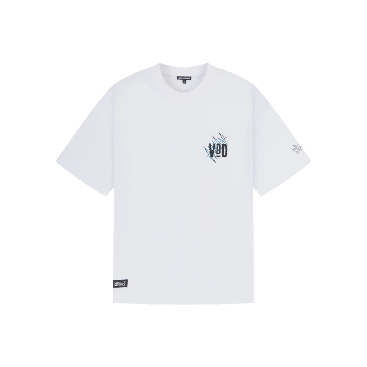 Voice Of Defiance White Lines [Y25VOD] T-Shirt White