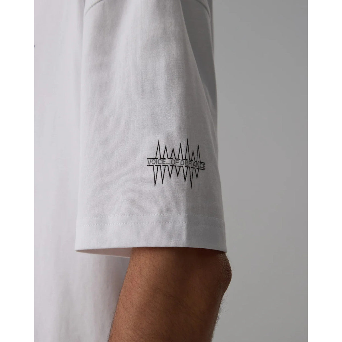 Voice Of Defiance White Lines [Y25VOD] T-Shirt White