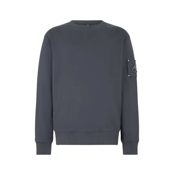 Moose Knuckles Hartsfield Crew Neck Sweatshirt 1542 Cement