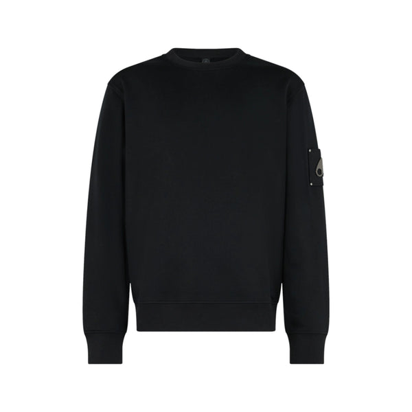 Moose Knuckles Hartsfield Crew Neck Sweatshirt 292 Black