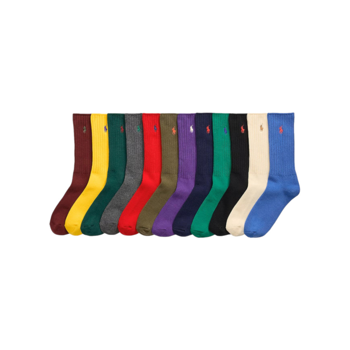 Polo Ralph Lauren Classic Crew Socks Gift Box 001 Assorted