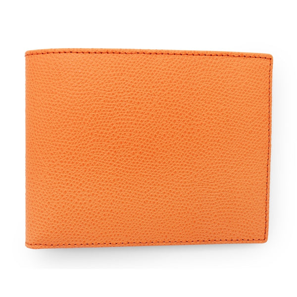 Elliot Rhodes Dauphin Leather Classic Wallet Orange