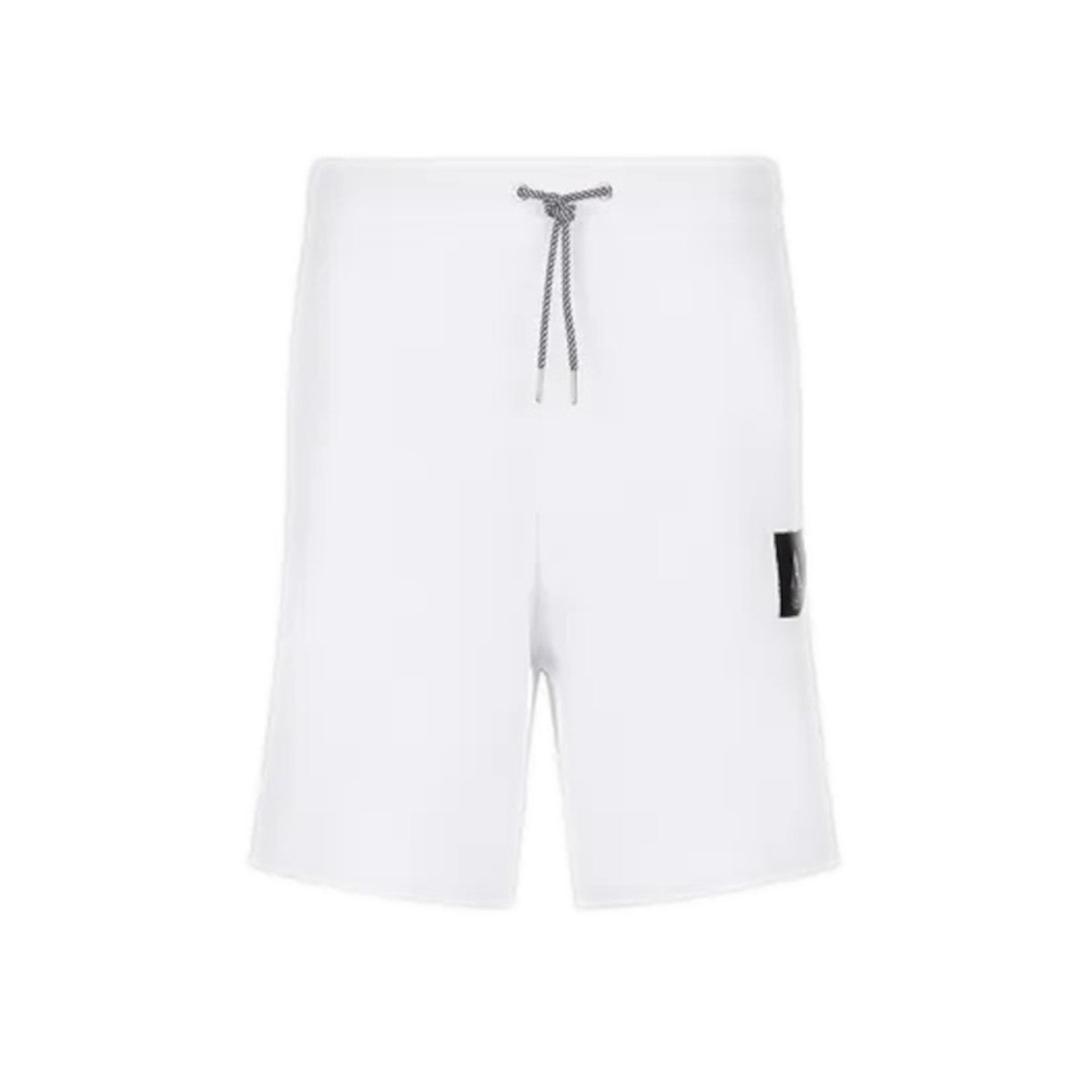 Armani Exchange Patch Logo Shorts 1100 White