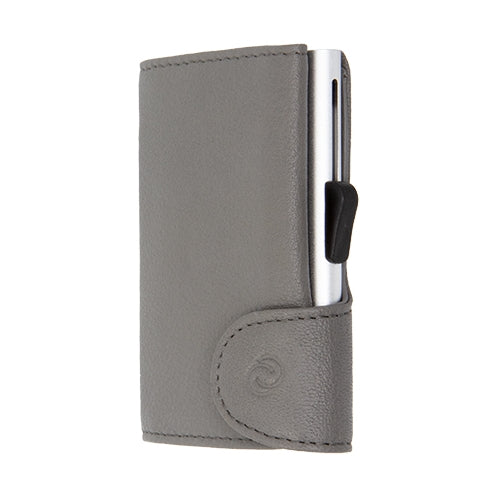 C-Secure Leather Wallet/Cardholder Fog