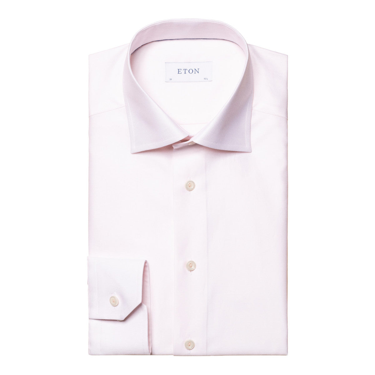 Eton Contemporary Fit Royal Twill Floral Shirt 50 Pink