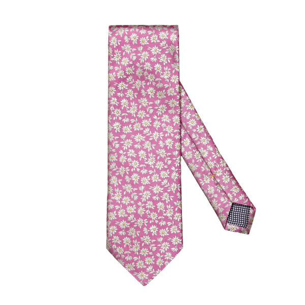 Eton Floral Silk Tie 59 Pink