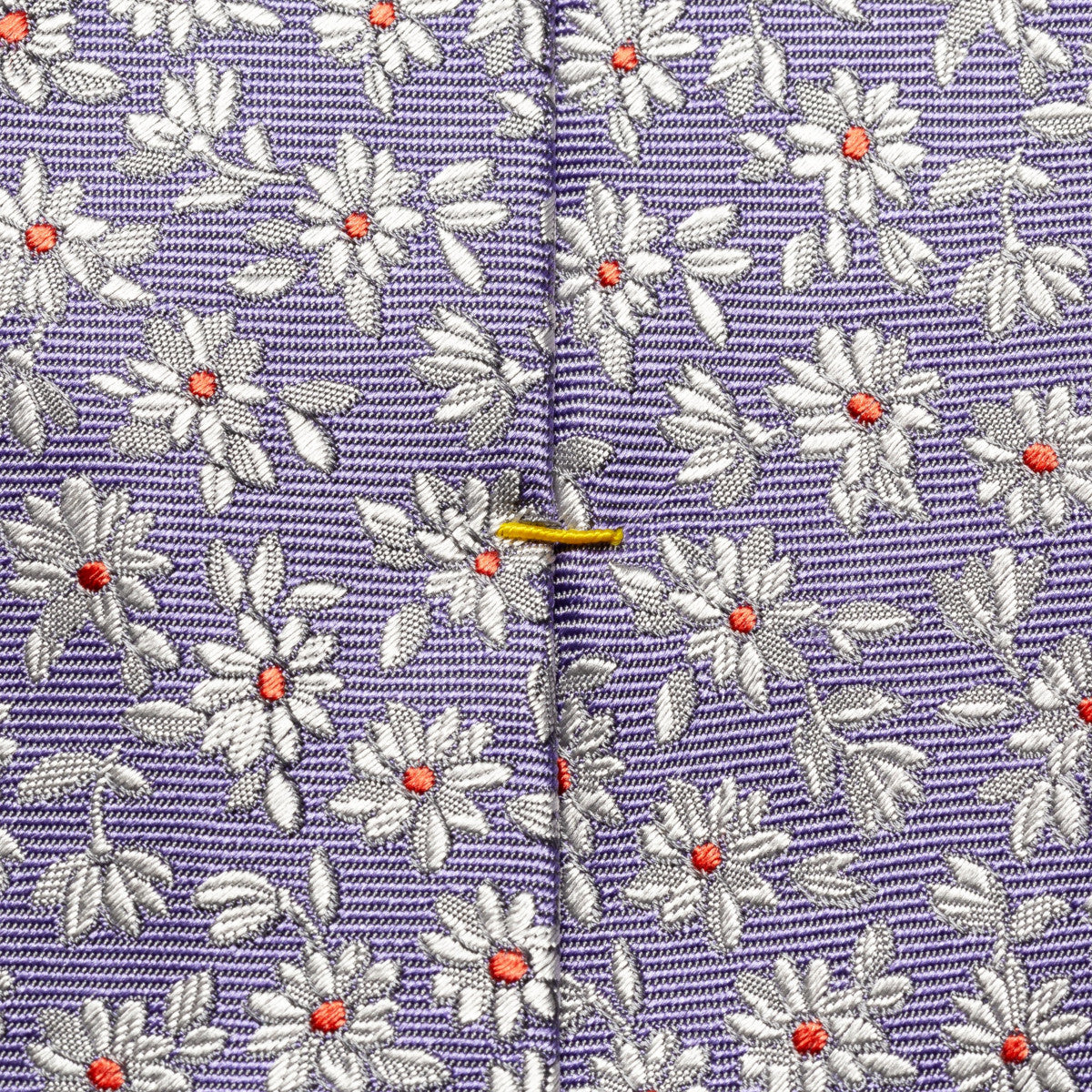 Eton Floral Silk Tie 75 Light Purple