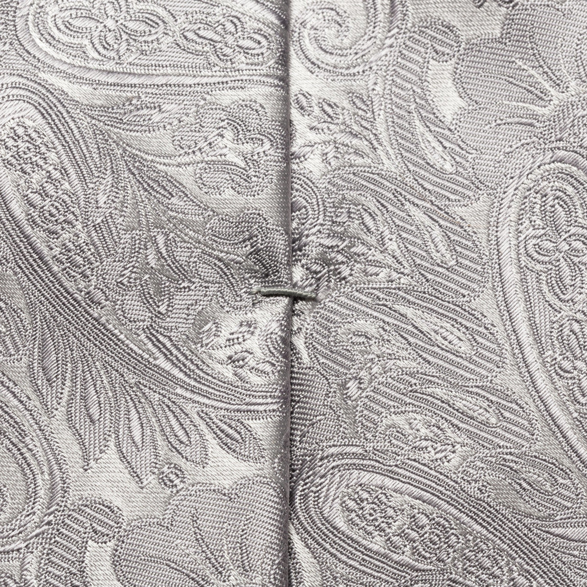 Eton Jacquard Paisley Silk Tie 13 Grey