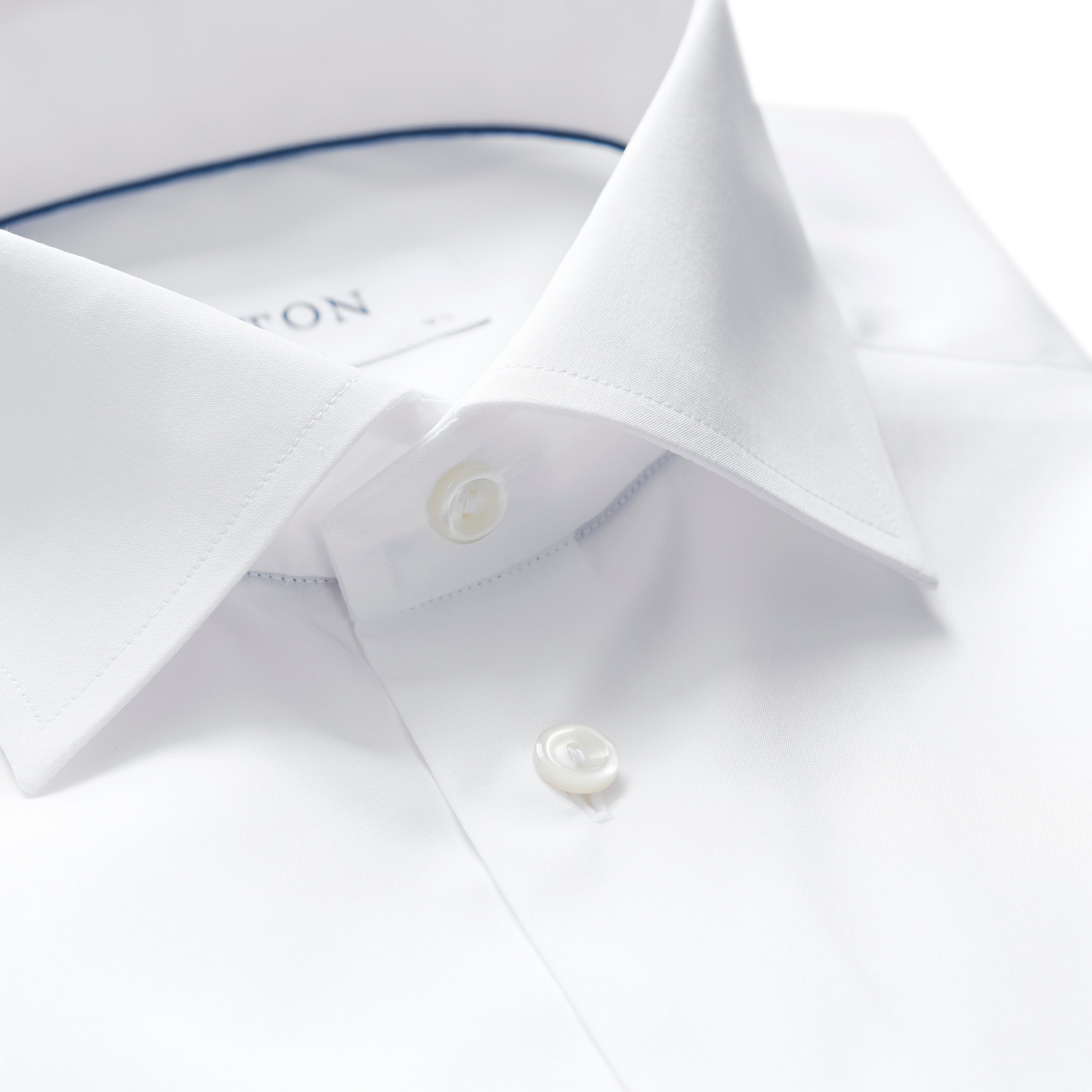 Eton Signature Poplin Contemporary Fit Shirt 00 White