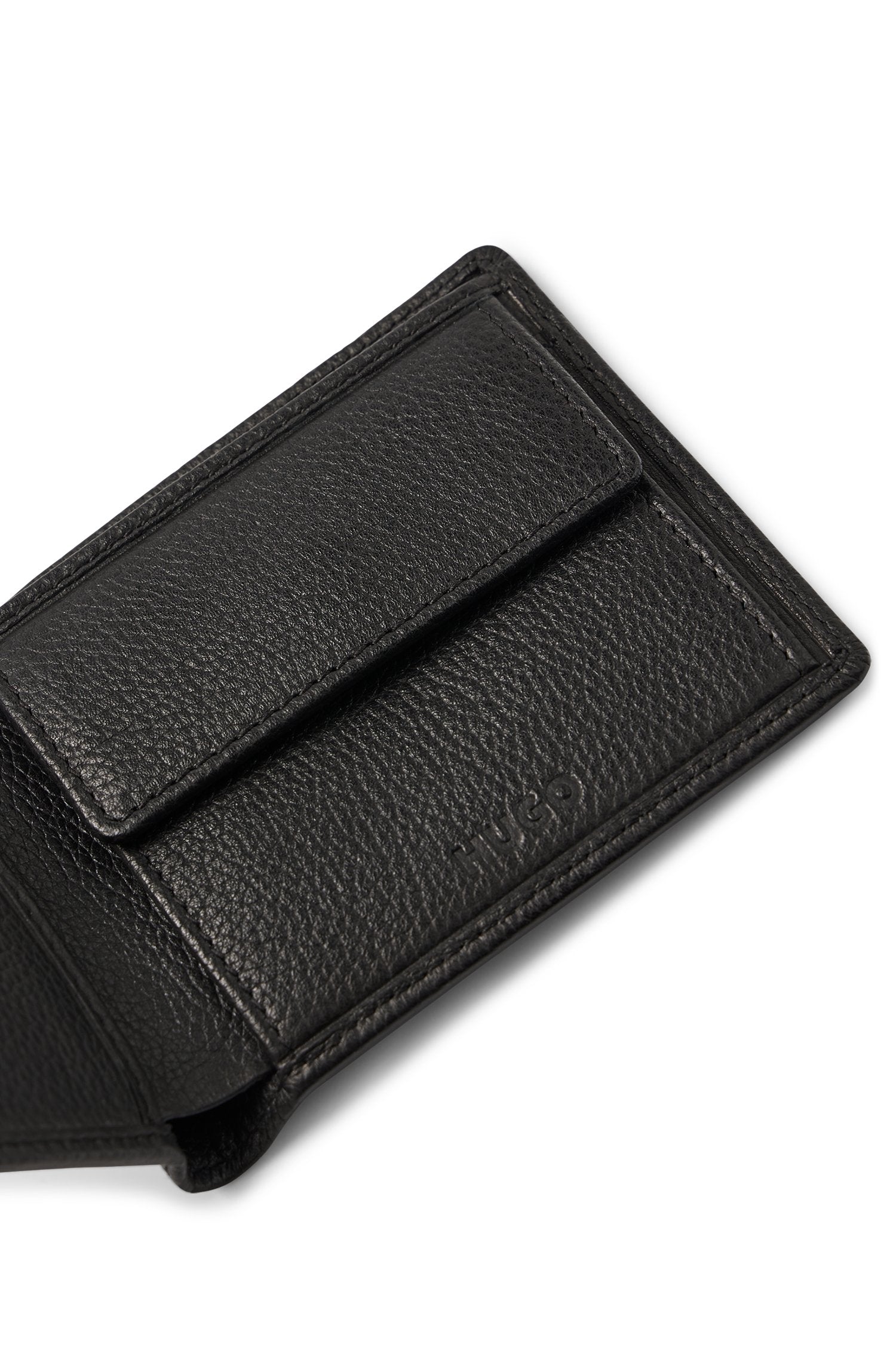 HUGO Shoes & Accessories Subway GRN_4 cc coin Wallet 001 Black