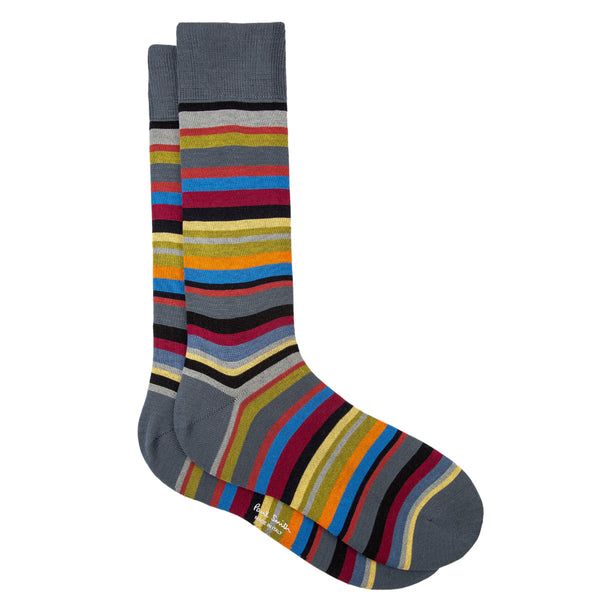 PS Paul Smith Aldgate Stripe Socks 76 Grey
