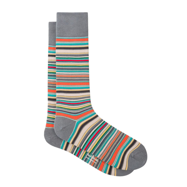 PS Paul Smith Multistripe Socks 76 Grey