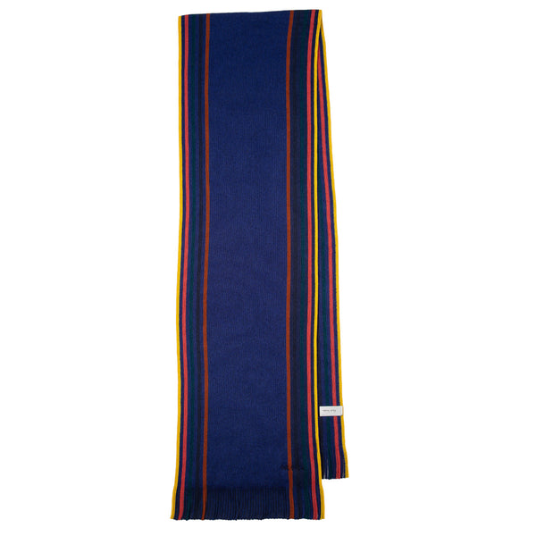 PS Paul Smith Twst Bright End Scarf NAVY